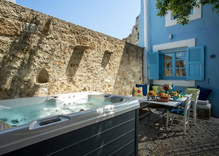 Traditional With Jacuzzi & Terrace Mandarin Koskinou (Rhodes)