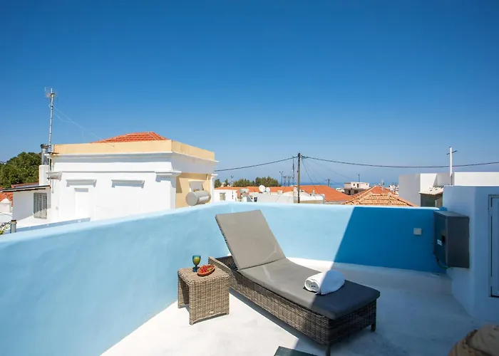 Semesterbostad Traditional With Jacuzzi & Terrace Mandarin Koskinou (Rhodes)